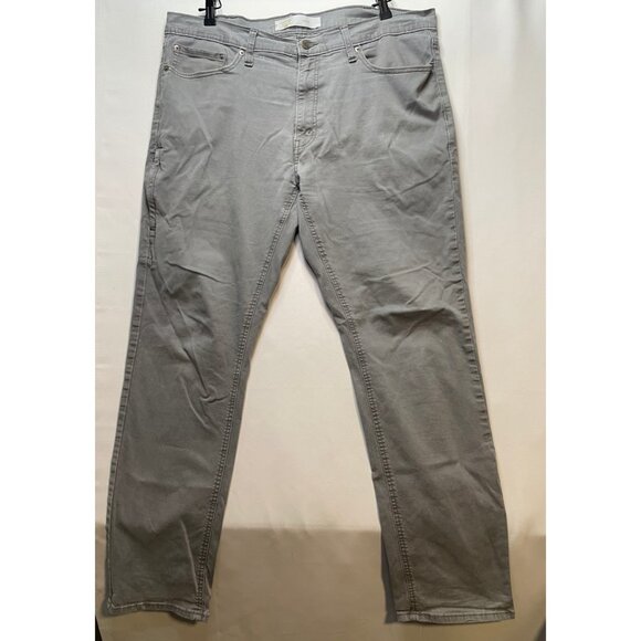 Levi's jeans mens 38 x 32 Athletic stretch Signature Gold gray - Picture 1 of 13